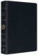 ESV Large Print Wide Margin Bible Black, Genuine Leather 